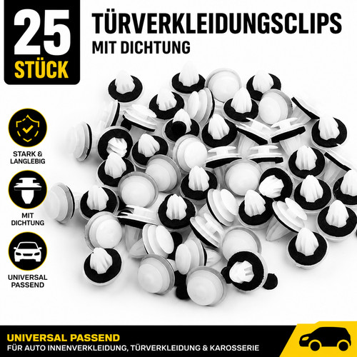 25x befestigungsclips - 25x,