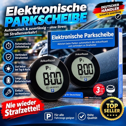 Elektronische parkscheibe - elektronische,
