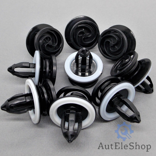 15x türverkleidung clips - 15x,