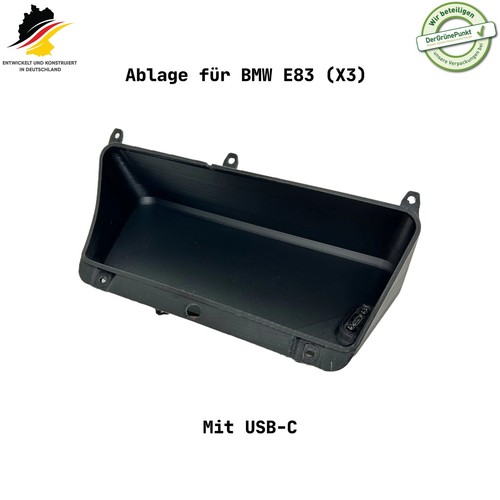 Bmw e83 ablage mit usb - x3, usb-c