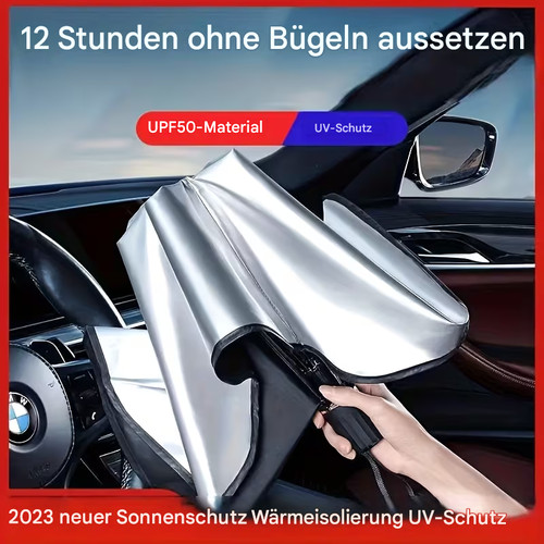 Premium auto sonnenschirm - auto-sonnenschirm:, der