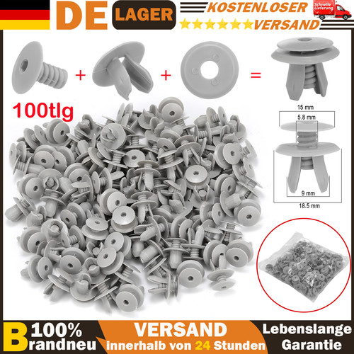 100x befestigung clips passt - clips,